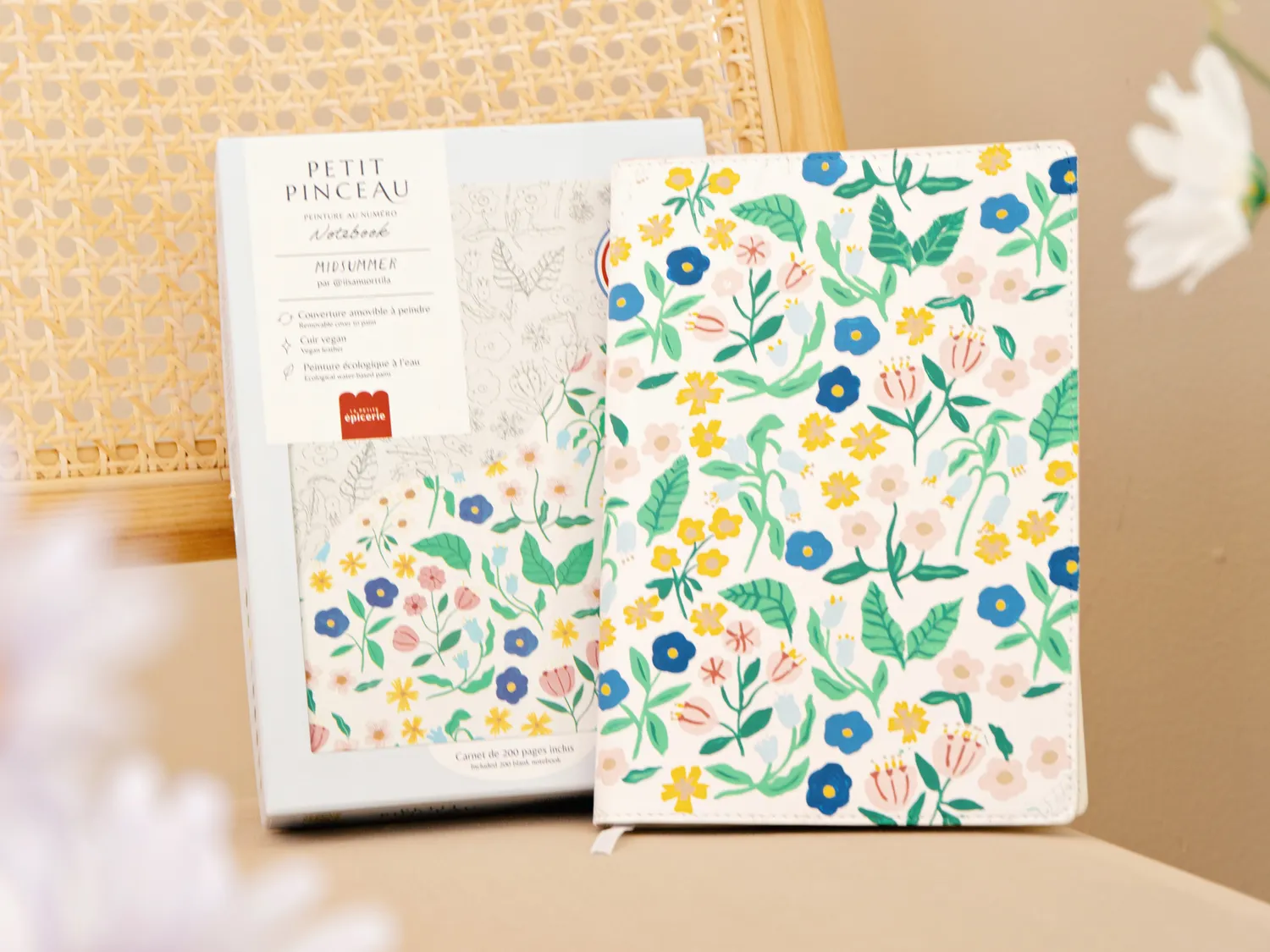 La Petite Epicerie Petit Pinceau Midsummer notebook schilderen