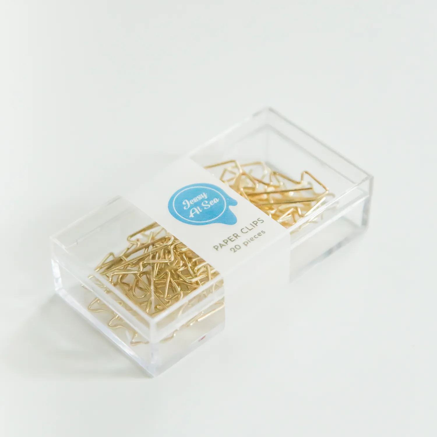 Jessy at Sea Christmas tree paperclips 20 stuks goud