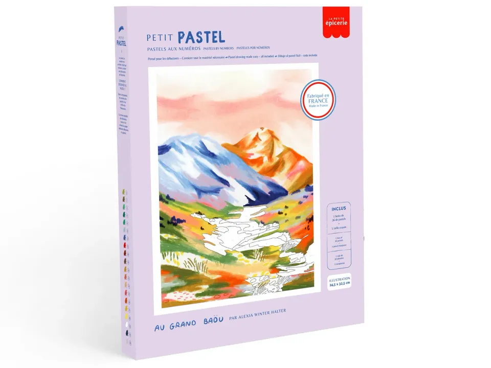 Petit Pastel Au Grand Baou pastel op nummer bergen