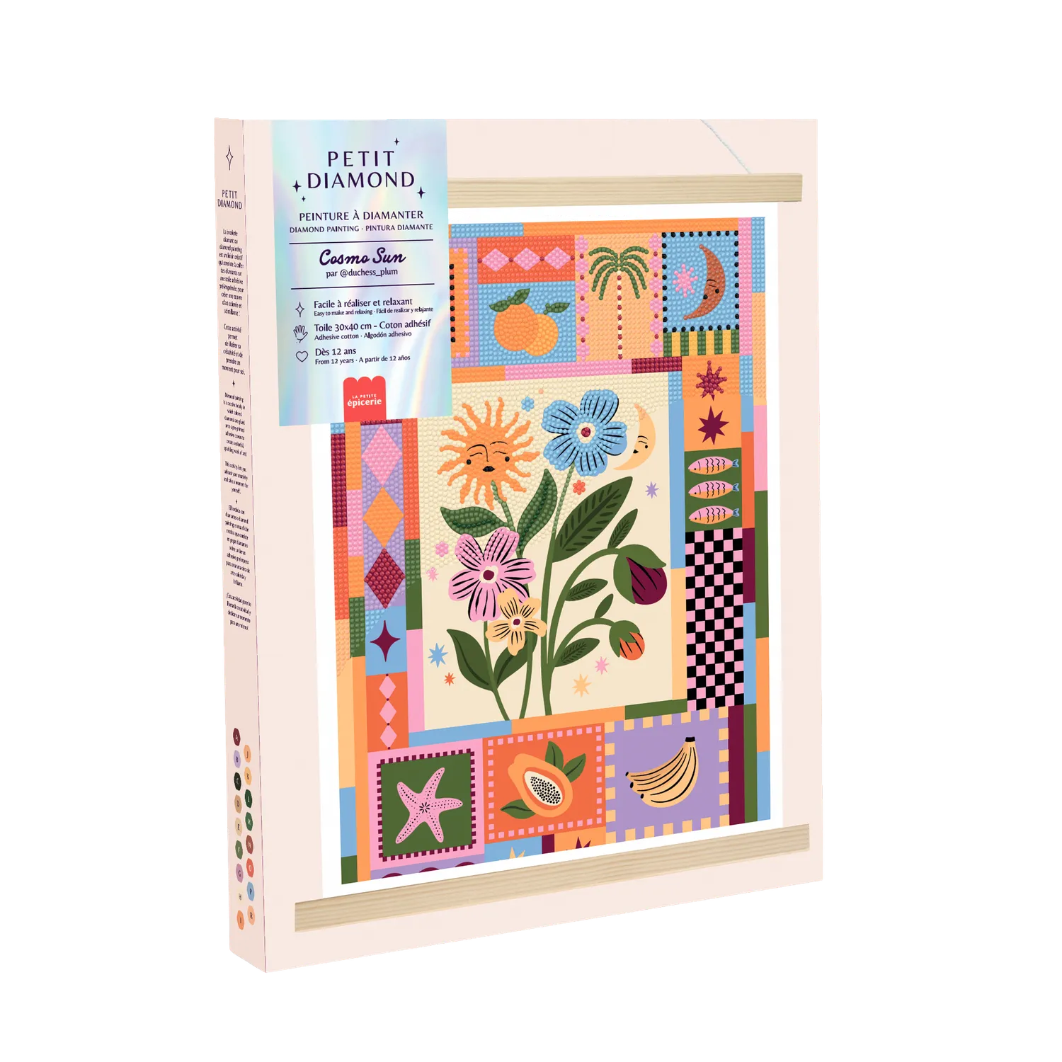 La Petite Epicerie Petit Diamond Cosmo Sun diamond painting