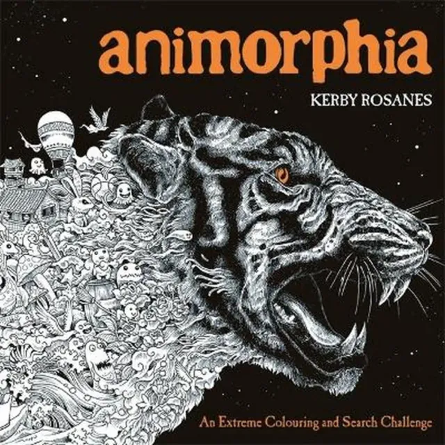 Animorphia Kerby Rosanes kleur- en zoekboek 96 pagina’s