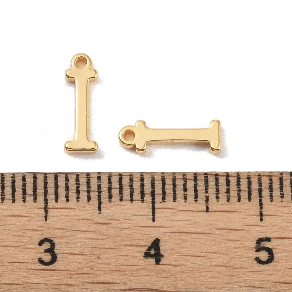 La Petite Epicerie letter I bedel goud per stuk 10 mm
