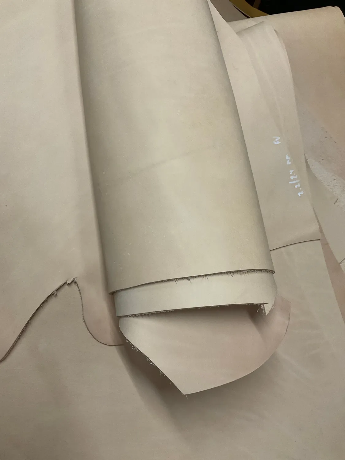 Leather House tuigleer naturel 3-3,4 mm whole shoulder