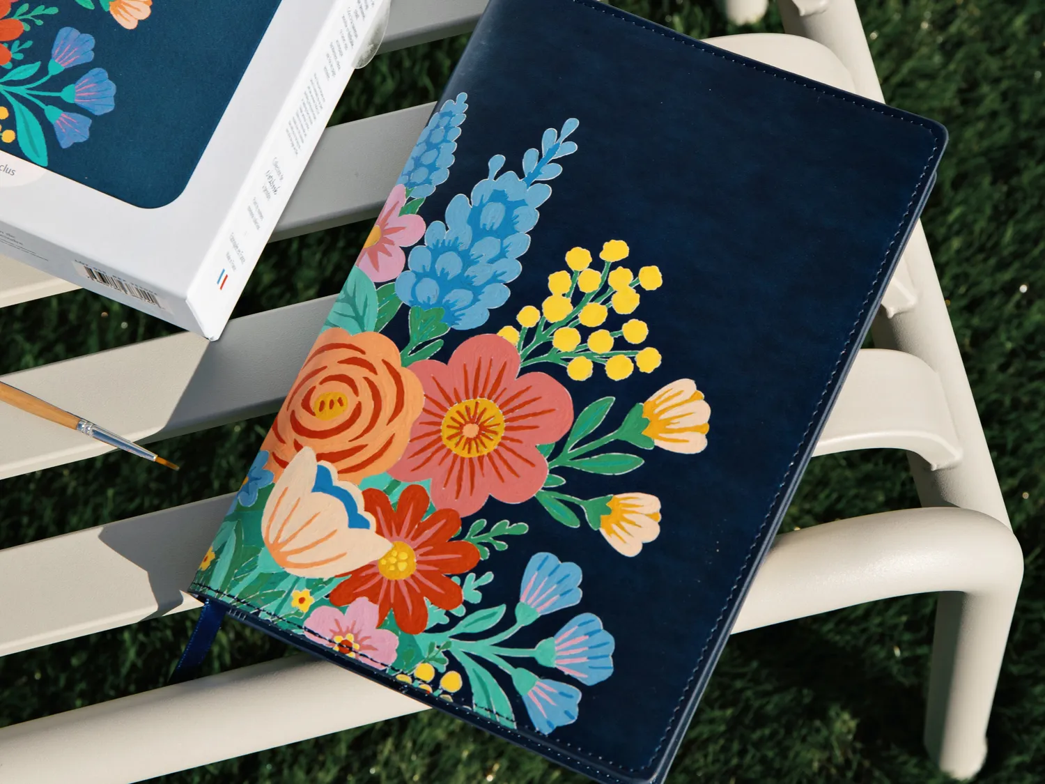 Petit Pinceau Bouquet notebook schilderen op nummer A5