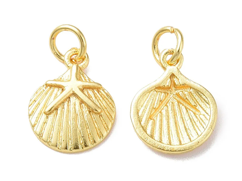 La Petite Epicerie Schelp bedel goud zeester 18k
