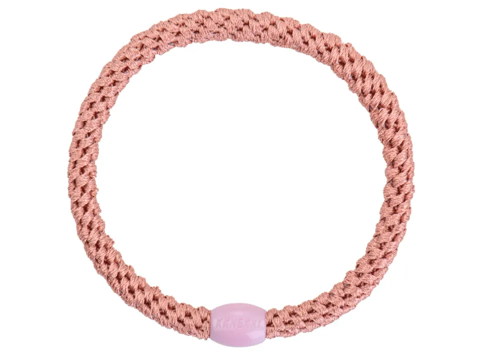 La Petite Epicerie Kknekki Slim haarelastiek Corail Peche