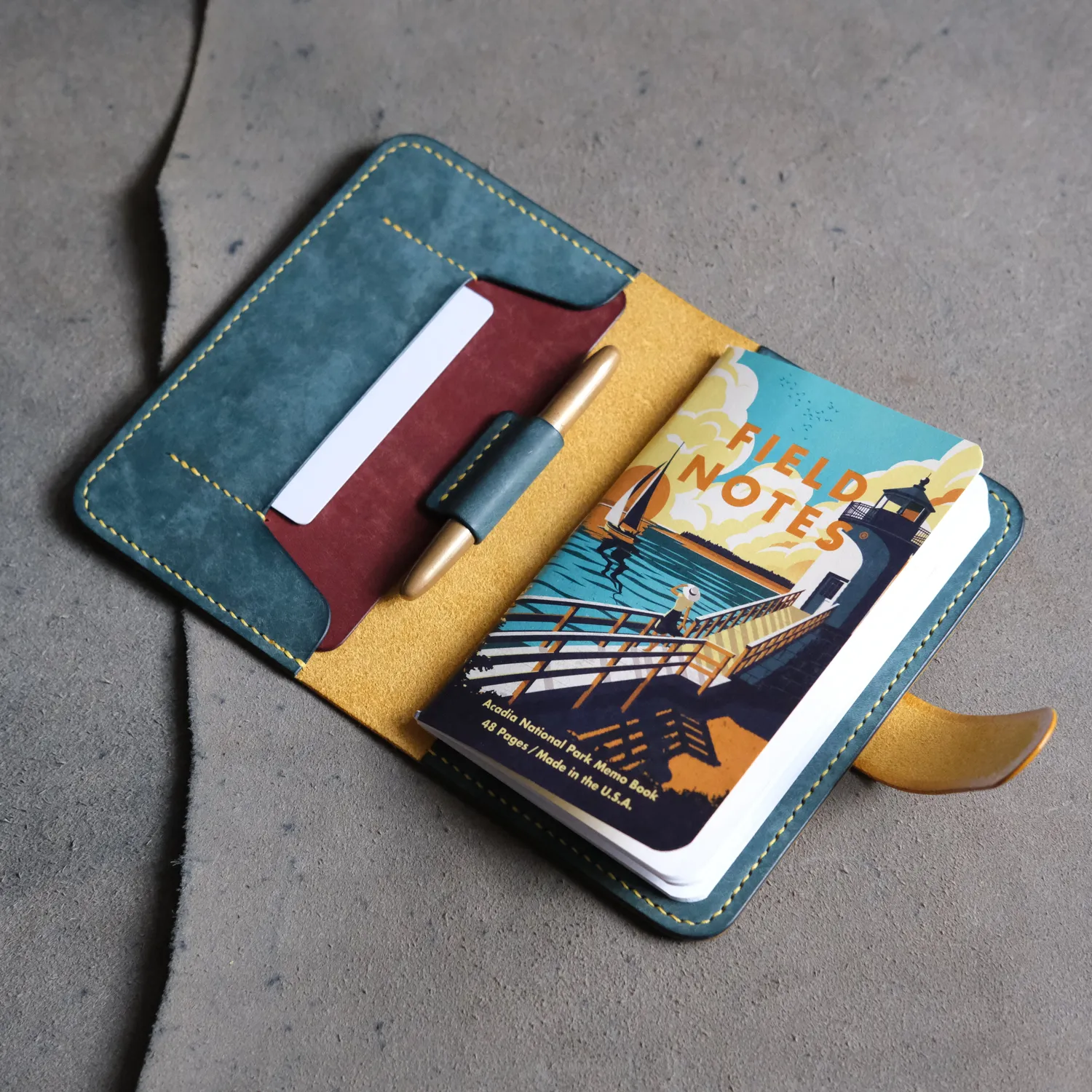 Leather House The Alchemist notebook cover patroon pdf