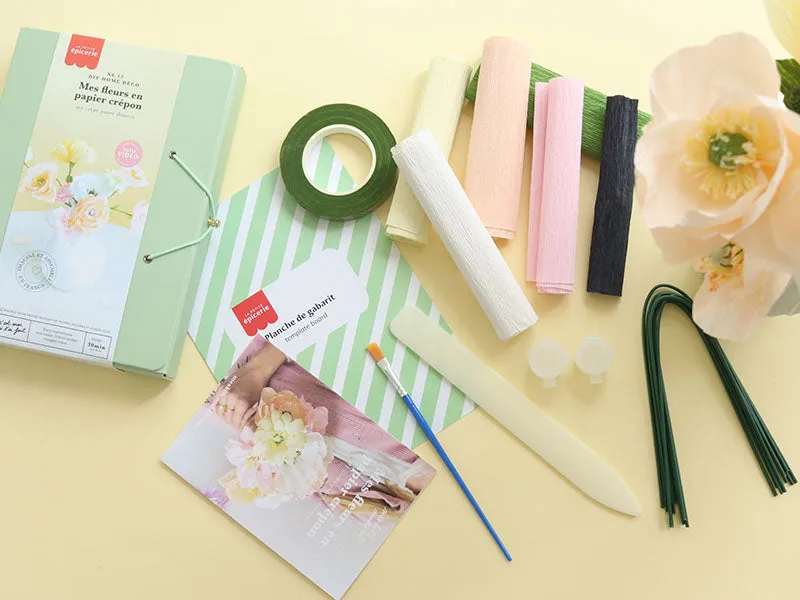 La Petite Epicerie Home Deco Bloemen Crepepapier Kit