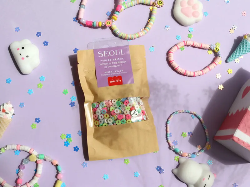 La Petite Epicerie Séoul heishi kralenmix pastel 50 gram