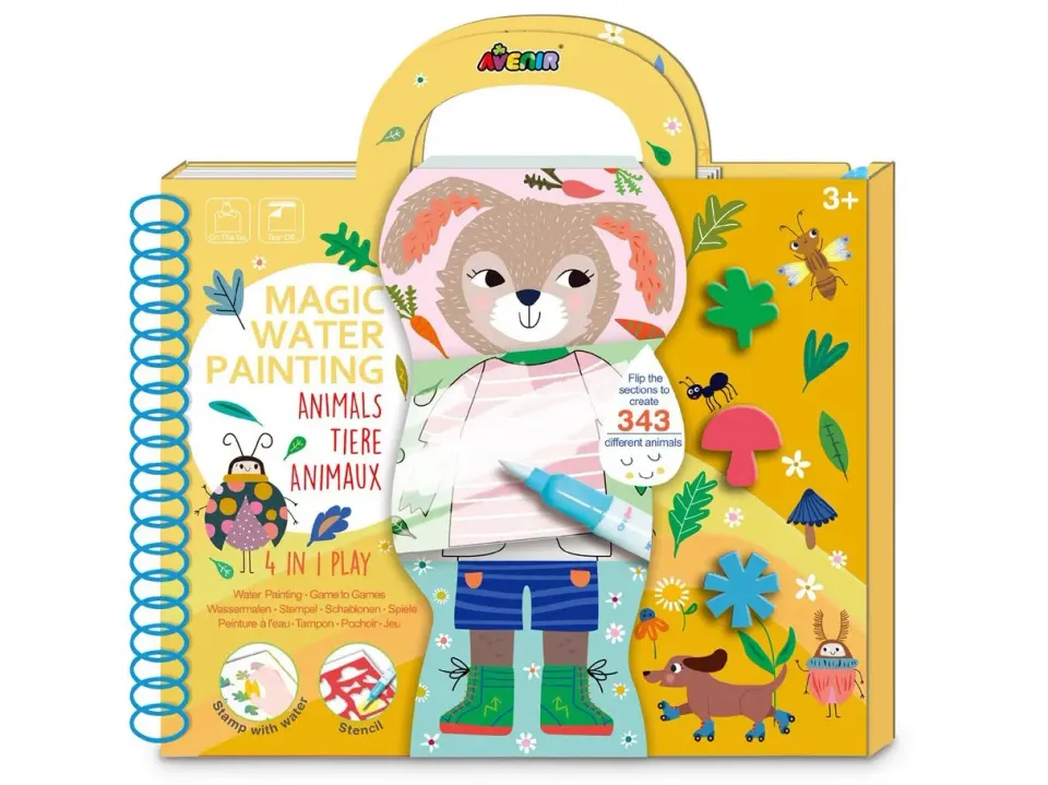 La Petite Epicerie magisch kleurboek bosdieren met pen