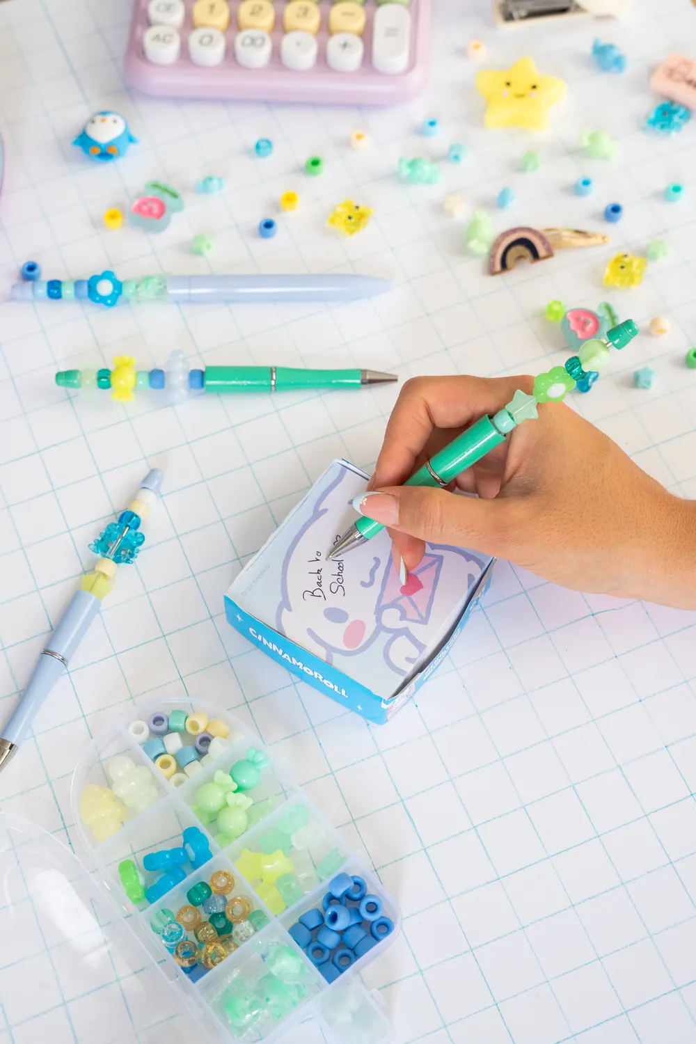 La Petite Epicerie Mini Kit Fresh Pop pennen versieren 2 stuks