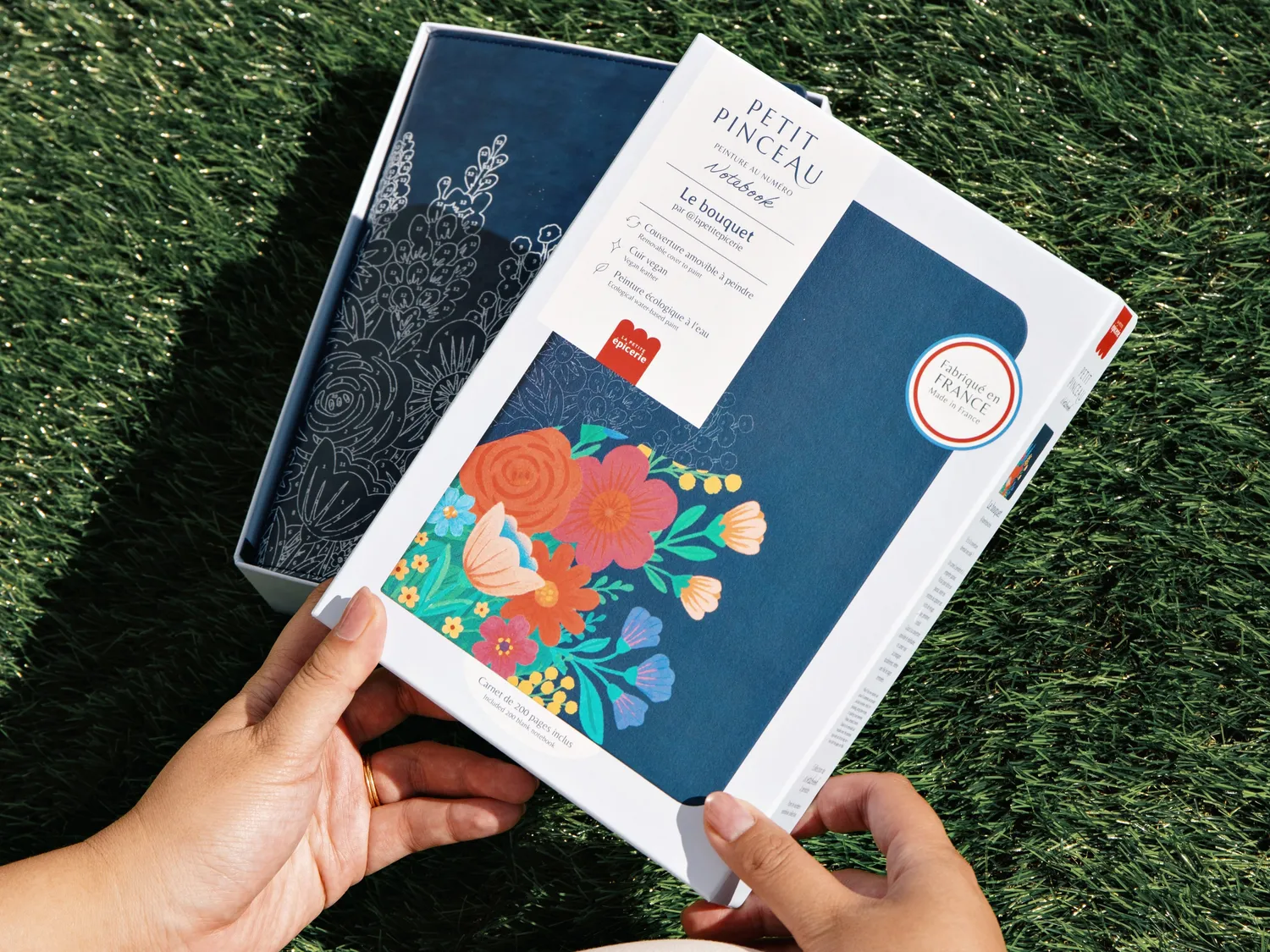 Petit Pinceau Bouquet notebook schilderen op nummer A5