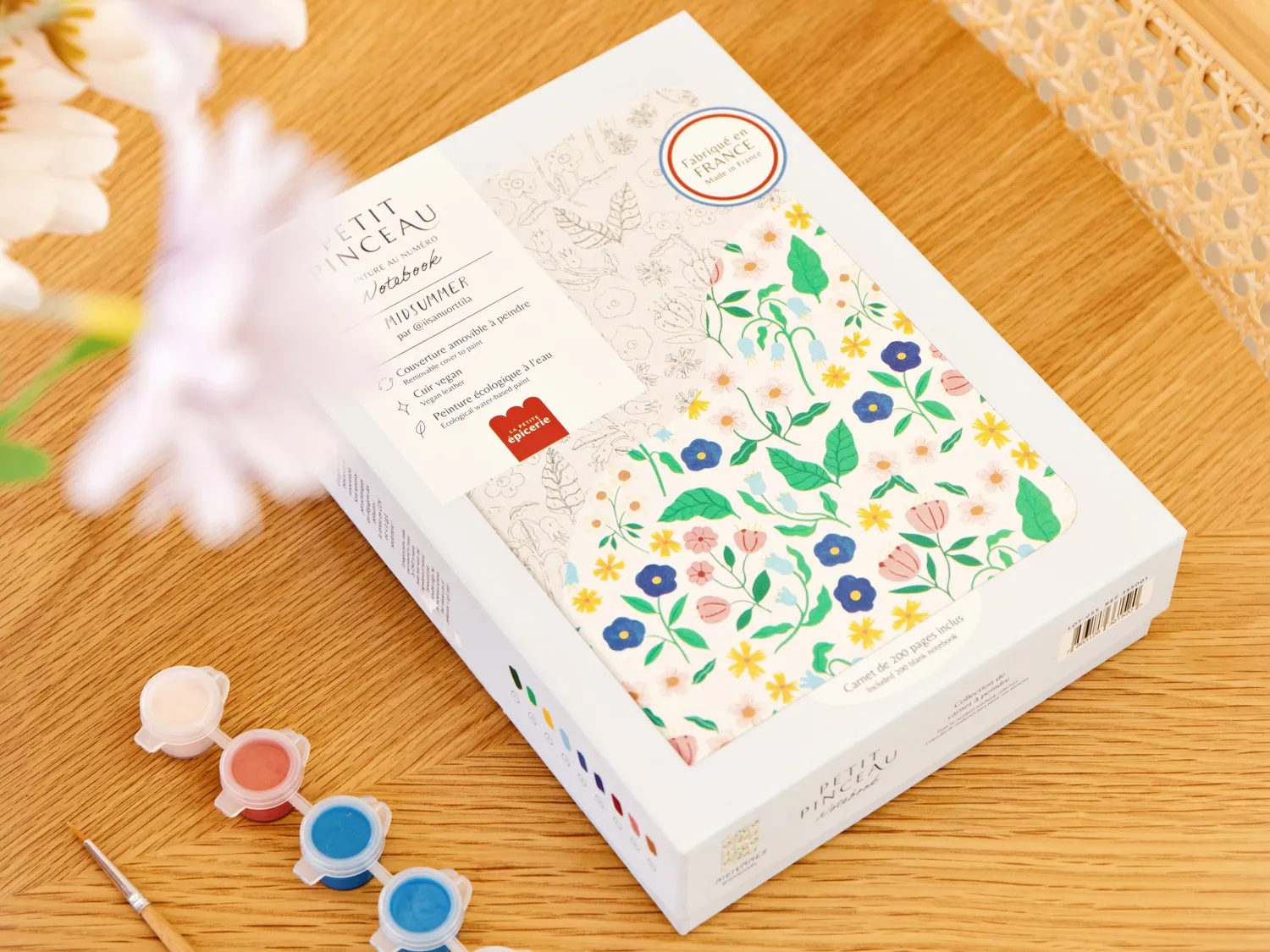 La Petite Epicerie Petit Pinceau Midsummer notebook schilderen