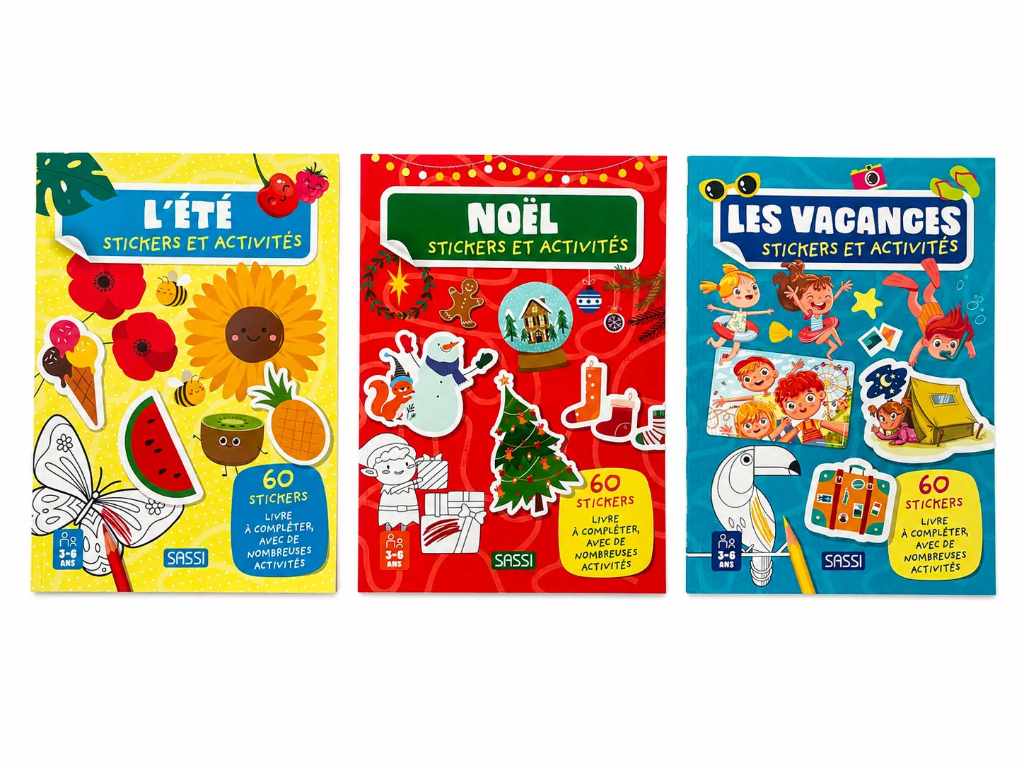 La Petite Epicerie zomer stickerboek 60 stickers
