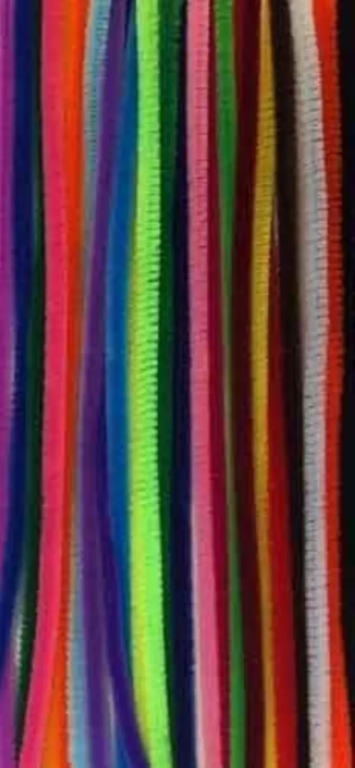 LTC-Leiden chenilledraad 6 mm 30 cm assortiment 26 stuks