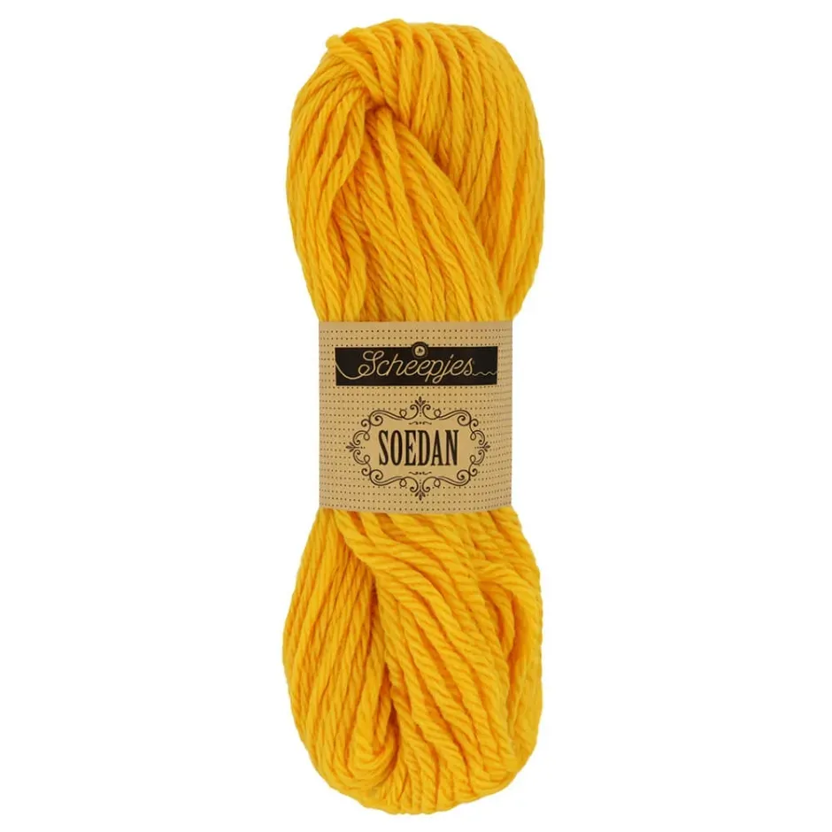 Scheepjes Soedanwol 1346 warmgeel 50 gram