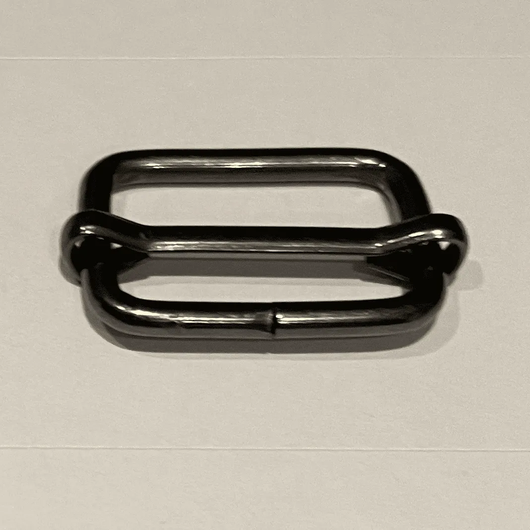 Leather House slider messing 20 mm bronsgoud