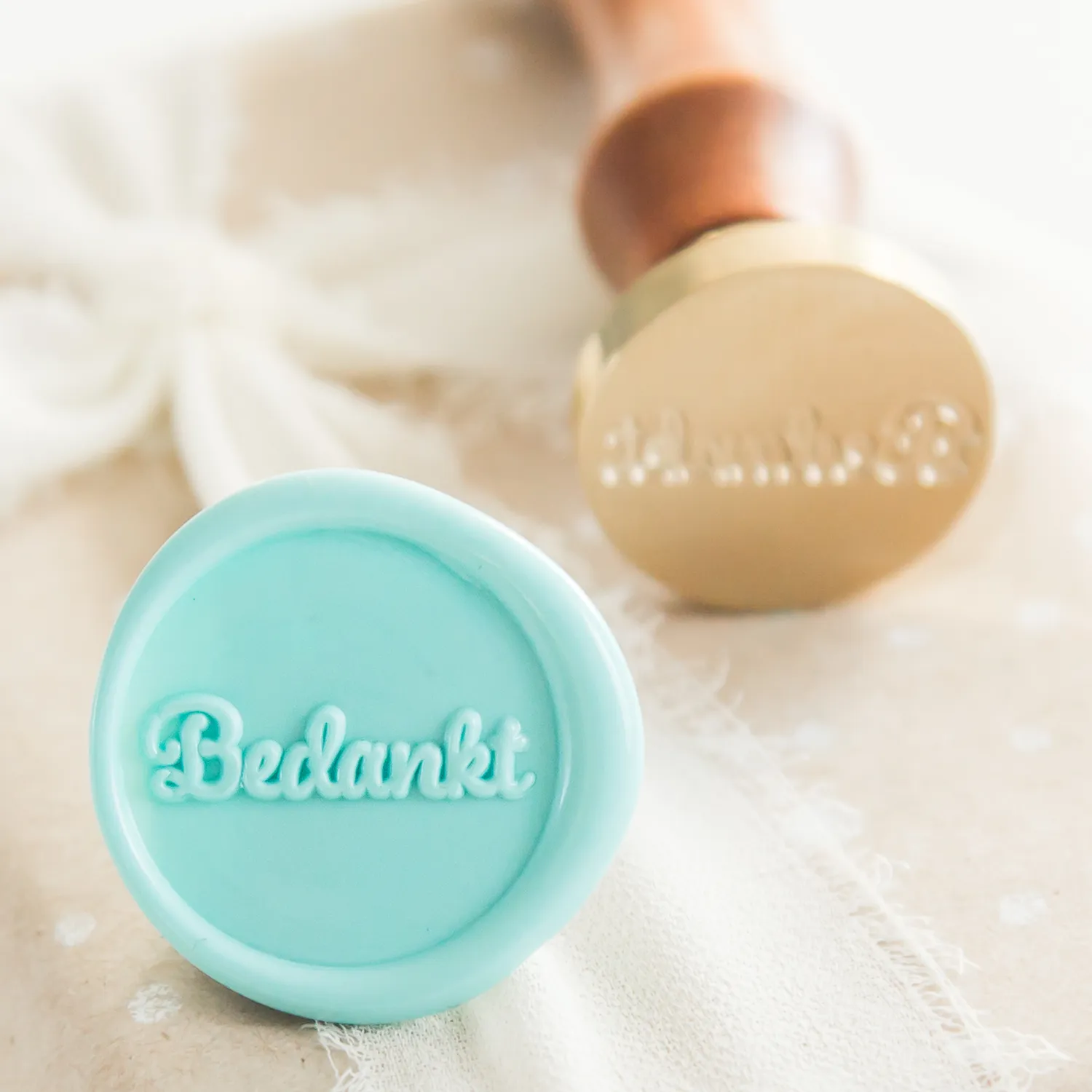 Jessy at Sea Bedankt wax seal stempel 25 mm