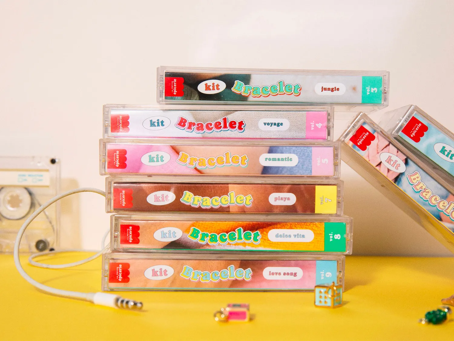 La Petite Epicerie Cassette Dolce Vita Vol 8 armband kit retro