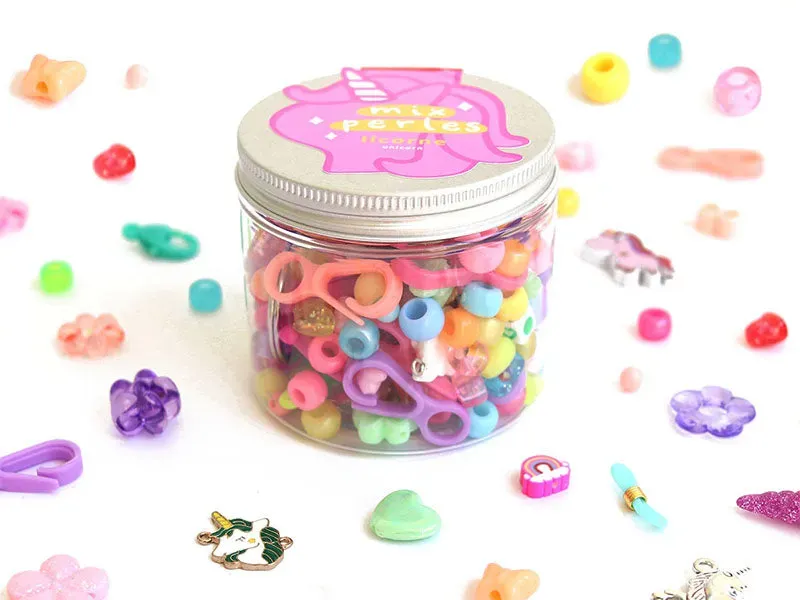 La Petite Epicerie kralenmix Licorne 80 gram met elastiek