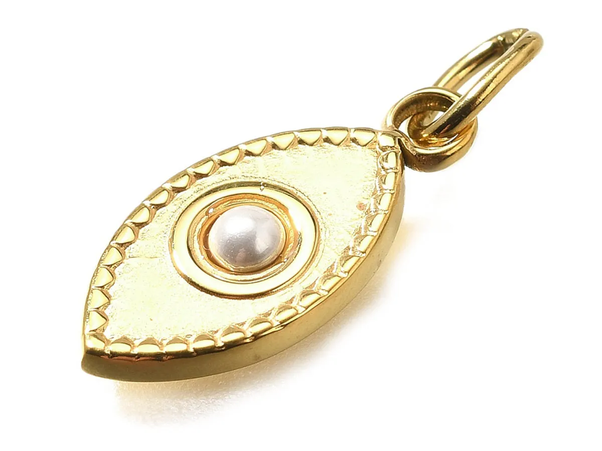 La Petite Epicerie oog hanger goud per stuk rvs