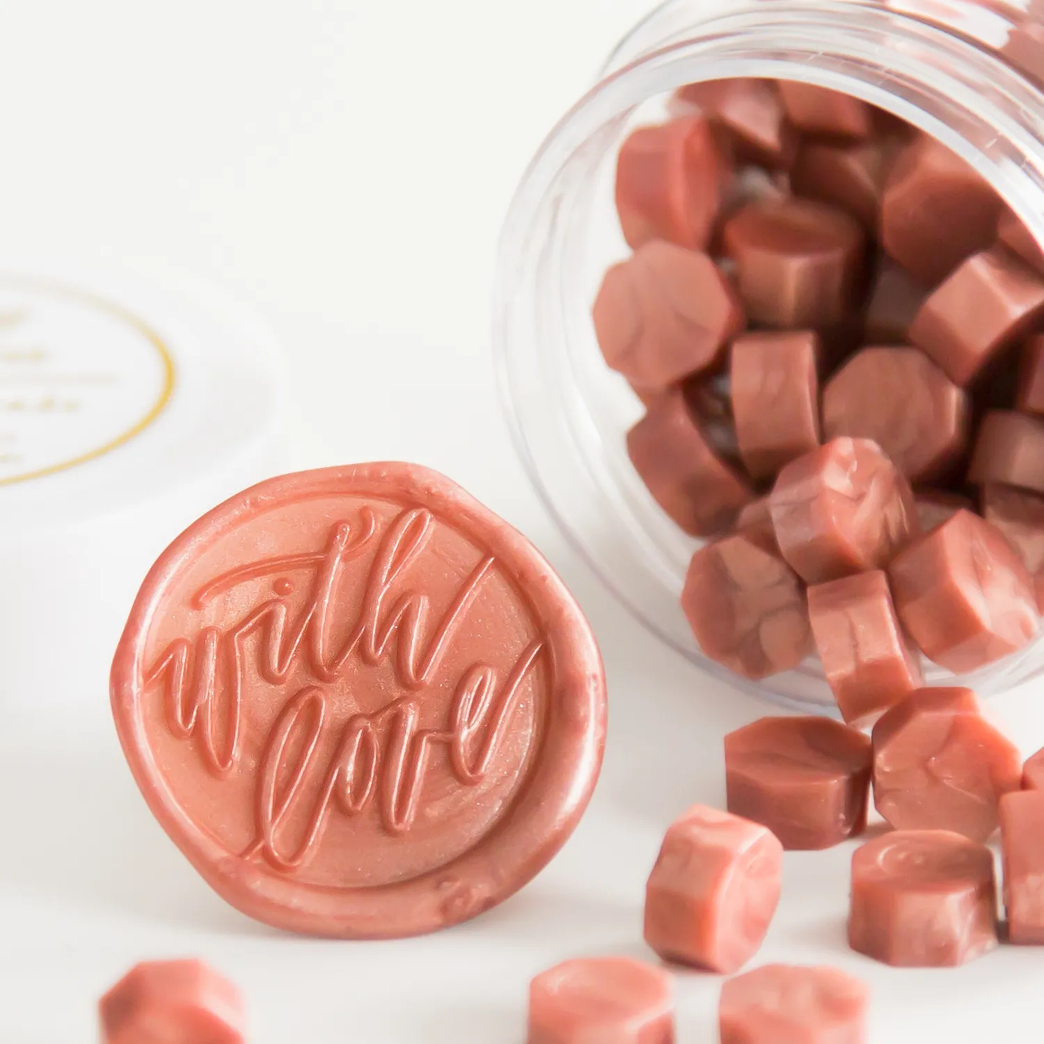 Jessy at Sea Rose Gold zegelwax 100 stuks roségoud