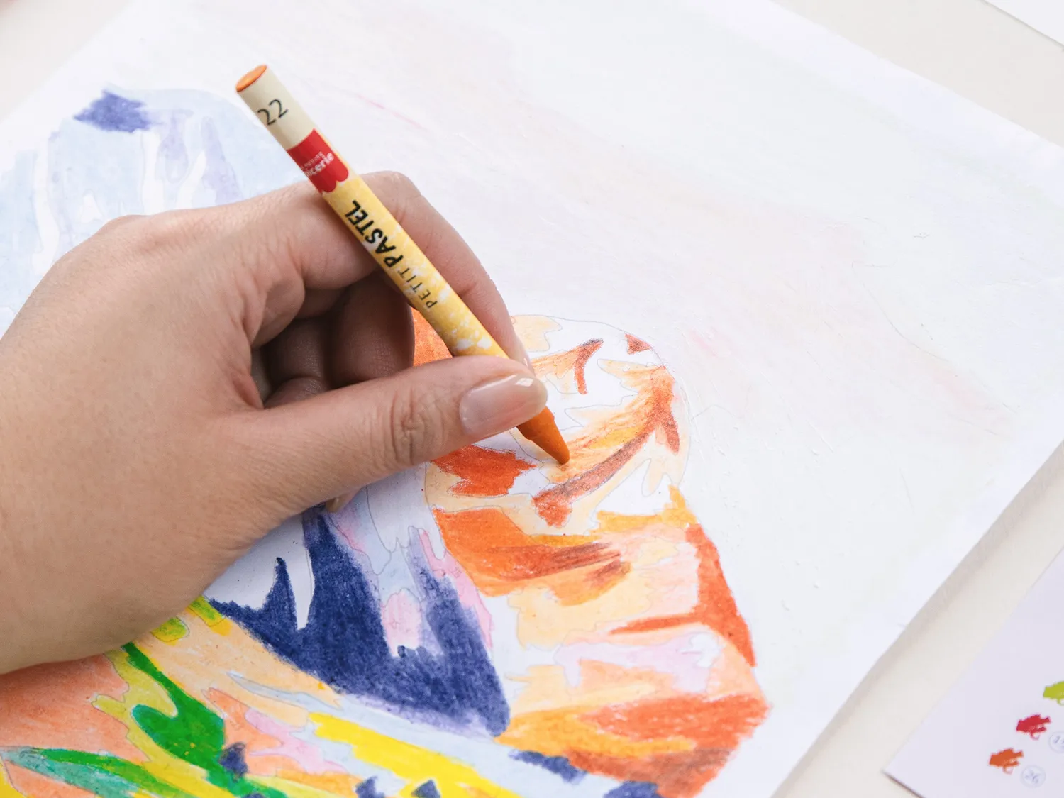 Petit Pastel Au Grand Baou pastel op nummer bergen