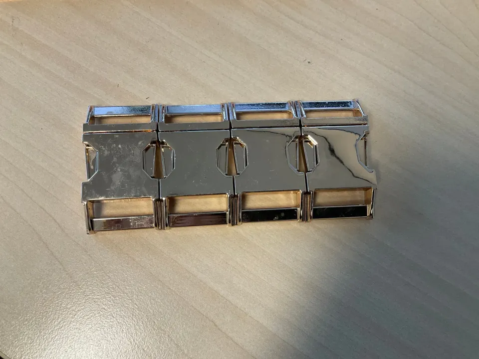 Leather House Gesp 30 mm goud voor tassenriemen