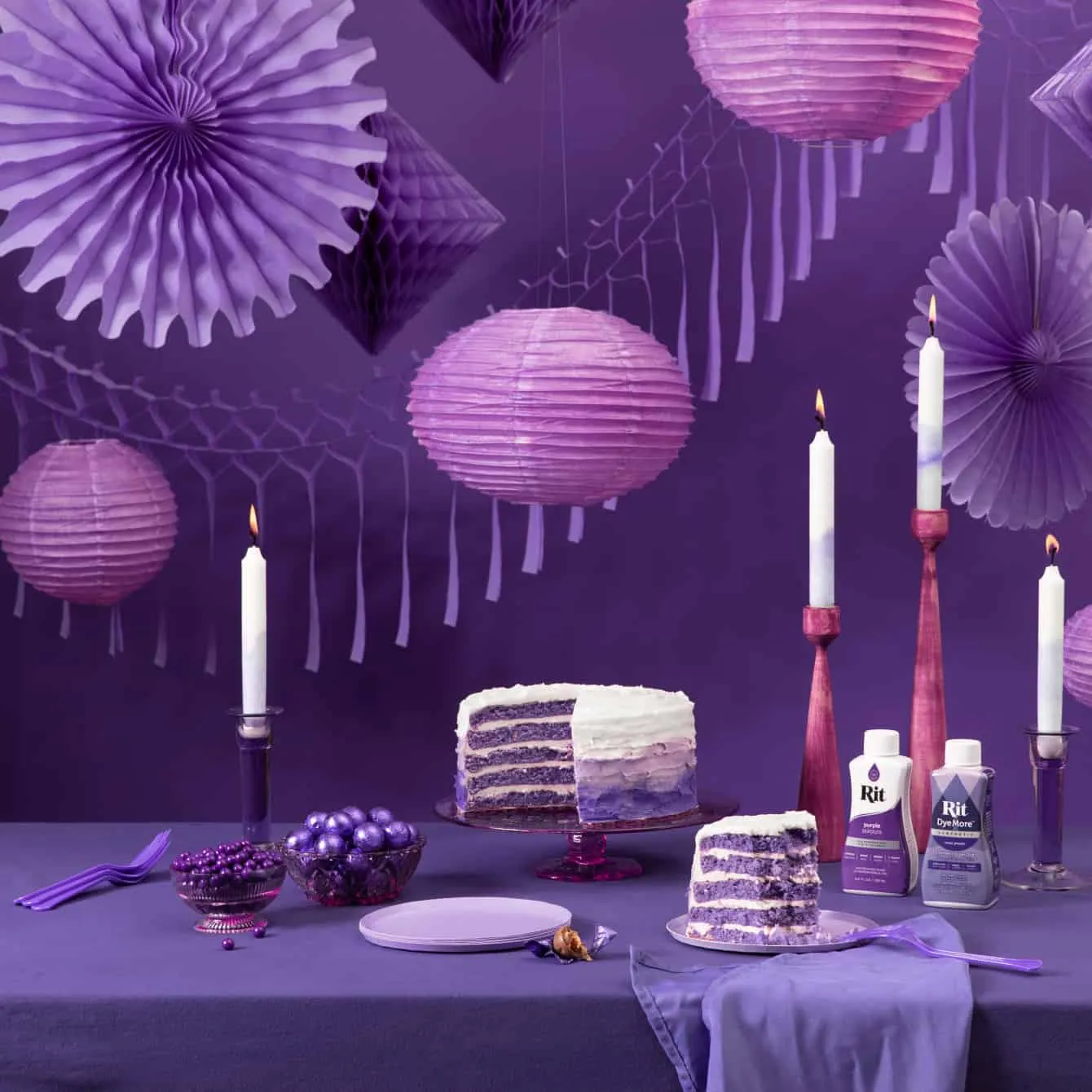 Rit All-Purpose textielverf Purple vloeibaar paars