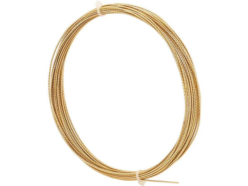 La Petite Epicerie koperdraad goud glanzend 0,8 mm 10 meter