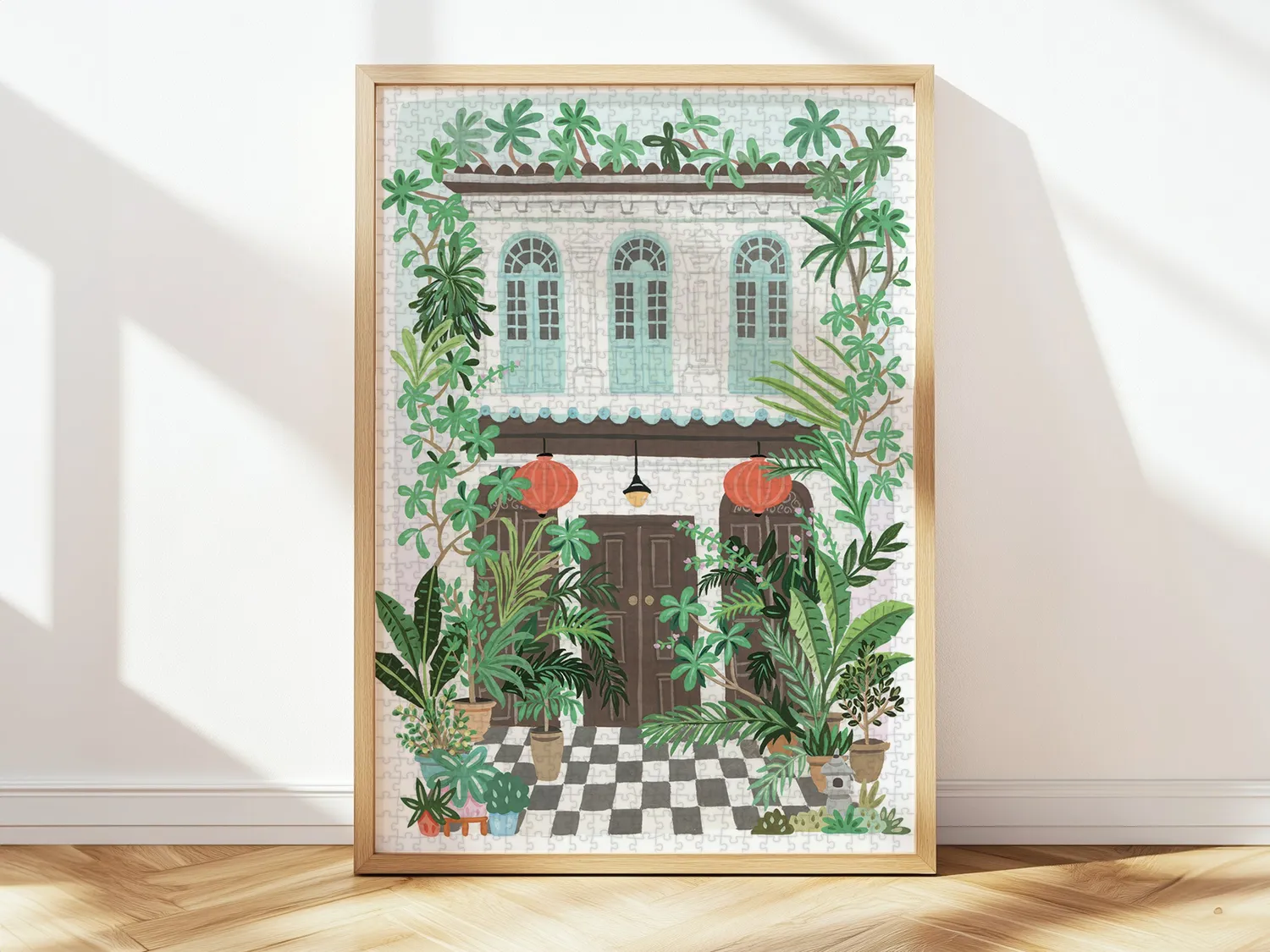 La Petite Epicerie Singapore puzzel 1000 stukjes Hoglet&Co
