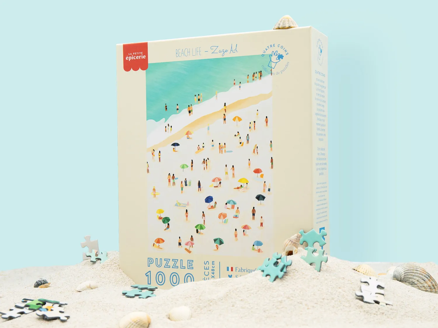 La Petite Epicerie Beach Life puzzel 1000 stukjes Melisa Bilgici
