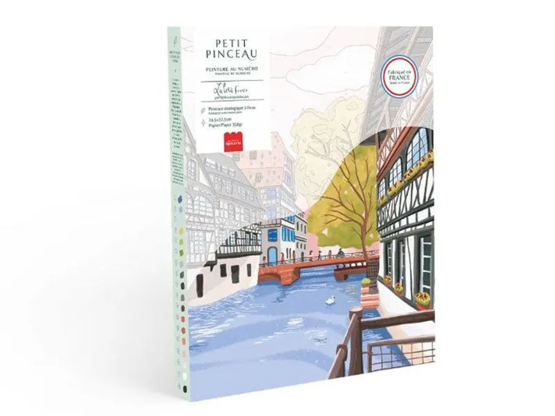 La Petite Epicerie Petit Pinceau Escapades schilder set 4-delig