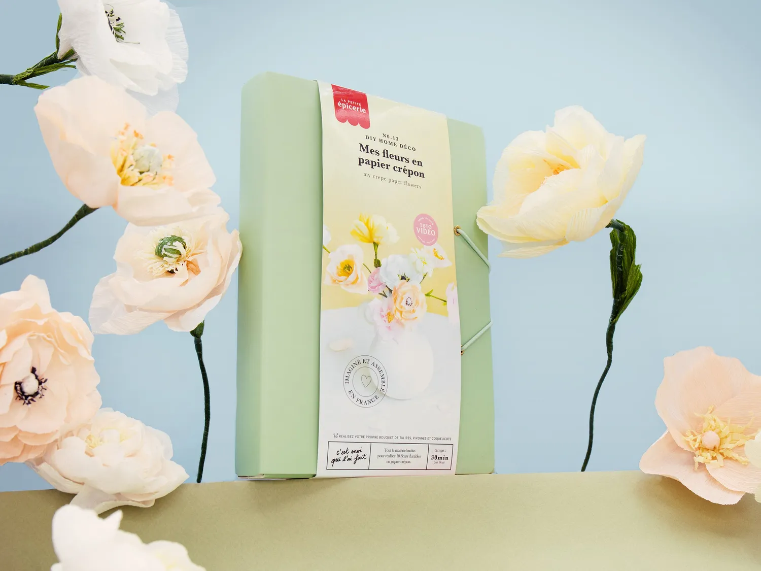 La Petite Epicerie Home Deco Bloemen Crepepapier Kit