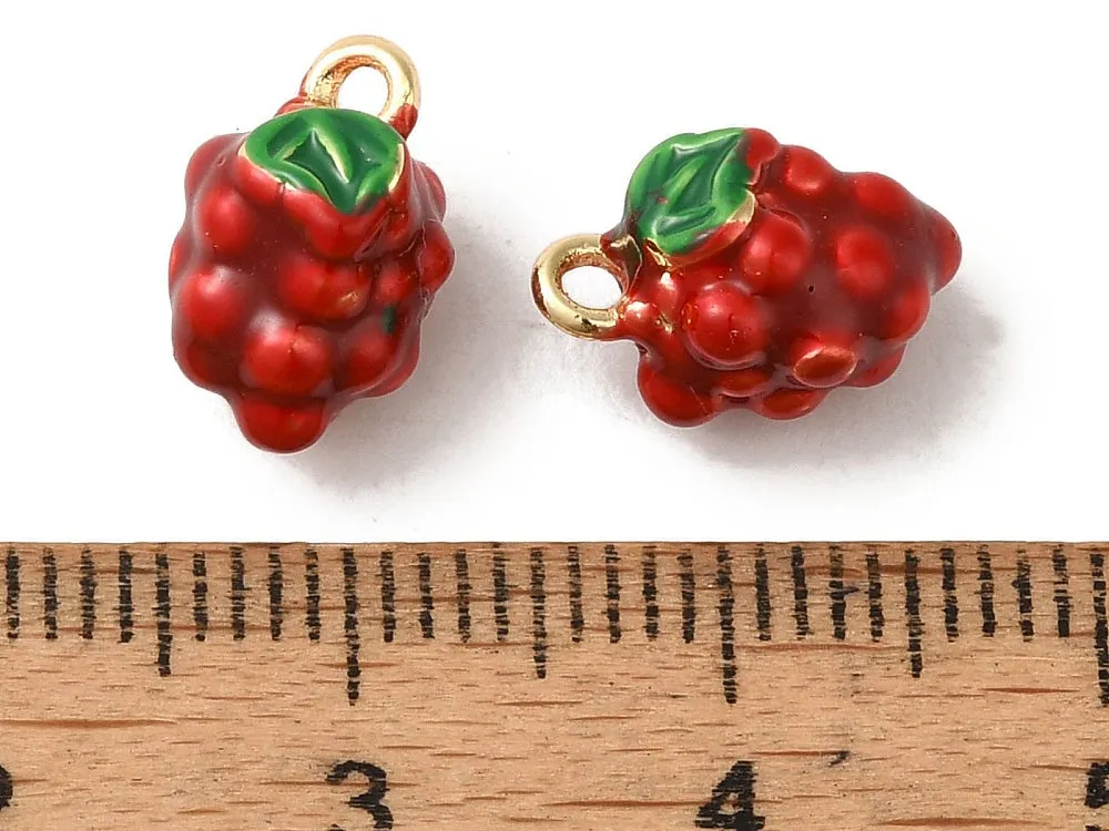 La Petite Epicerie framboos bedel goud rood per stuk
