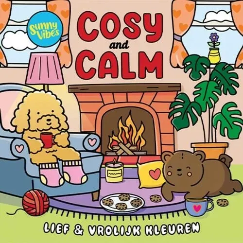 Sunny Vibes Cosy and Calm kleurboek alcoholmarkers