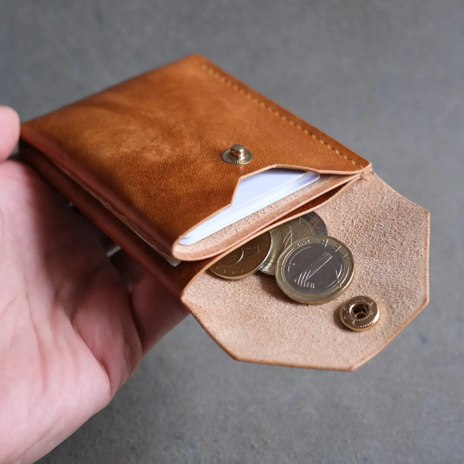 Leather House Baggywrinkle Portemonnee Patroon PDF Leer