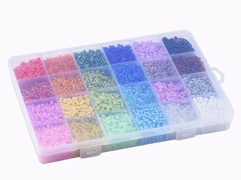 La Petite Epicerie rocailles 3 mm box 24 kleuren mix