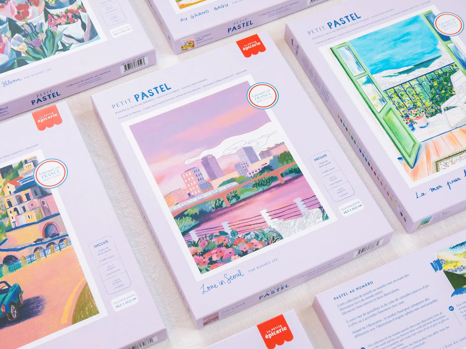 La Petite Epicerie Petit Pastel Seoul pastel op nummer