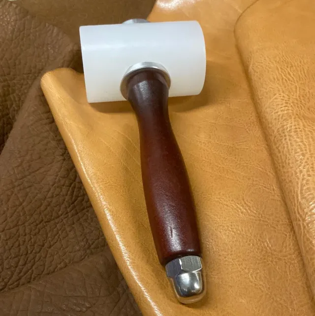 Leather House T-Hammer siliconen hamer groot leerbewerking