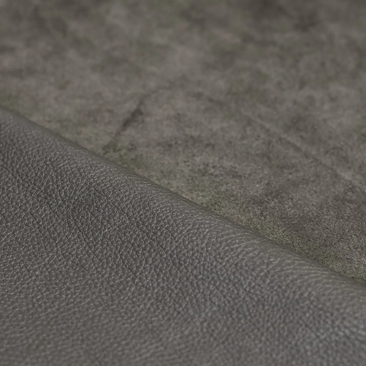 Leather House Floater volnerf leer 1.4mm paneel zwart