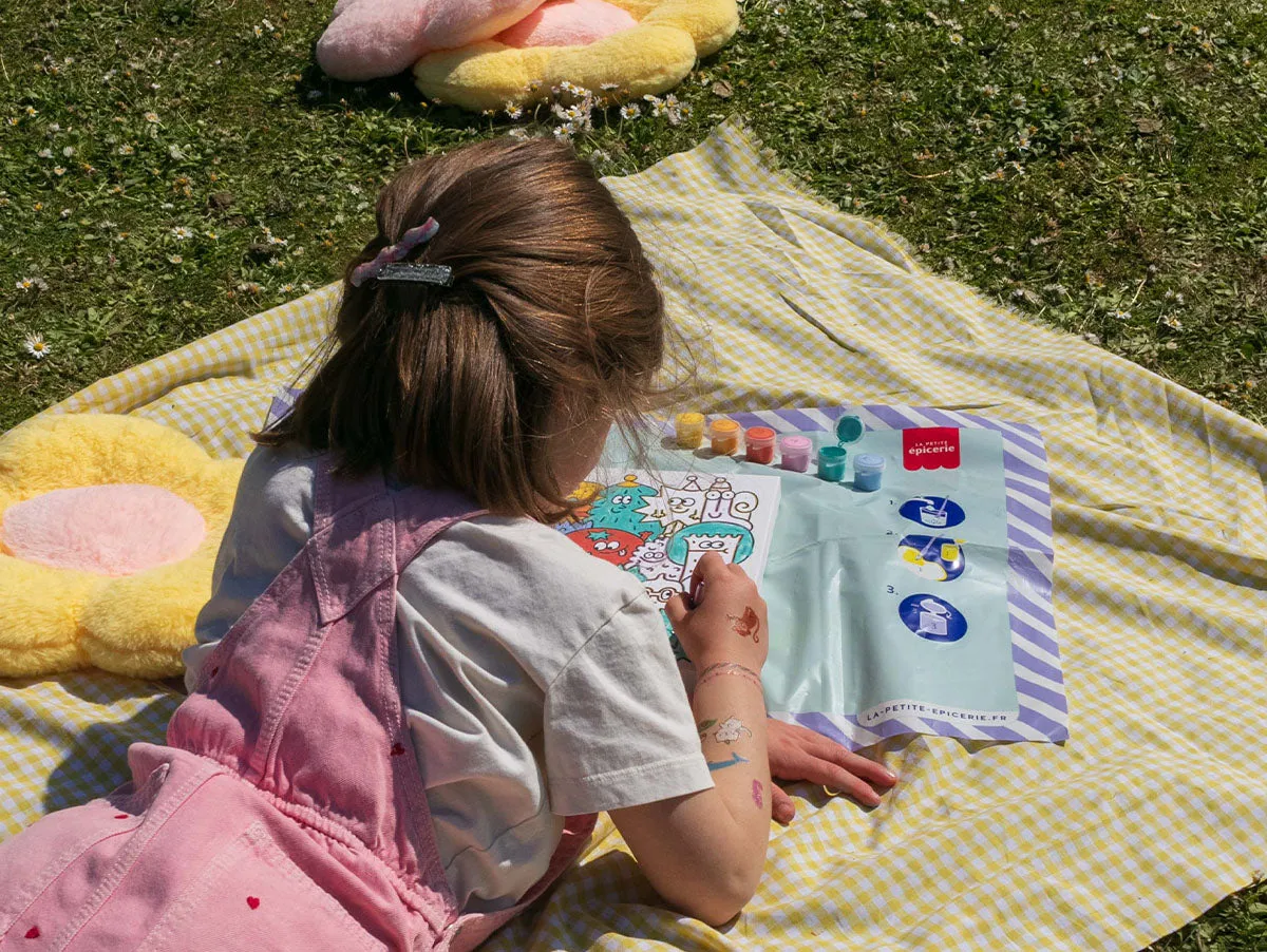 Petit Pinceau Kids Fun Gang schilderen op nummer kind