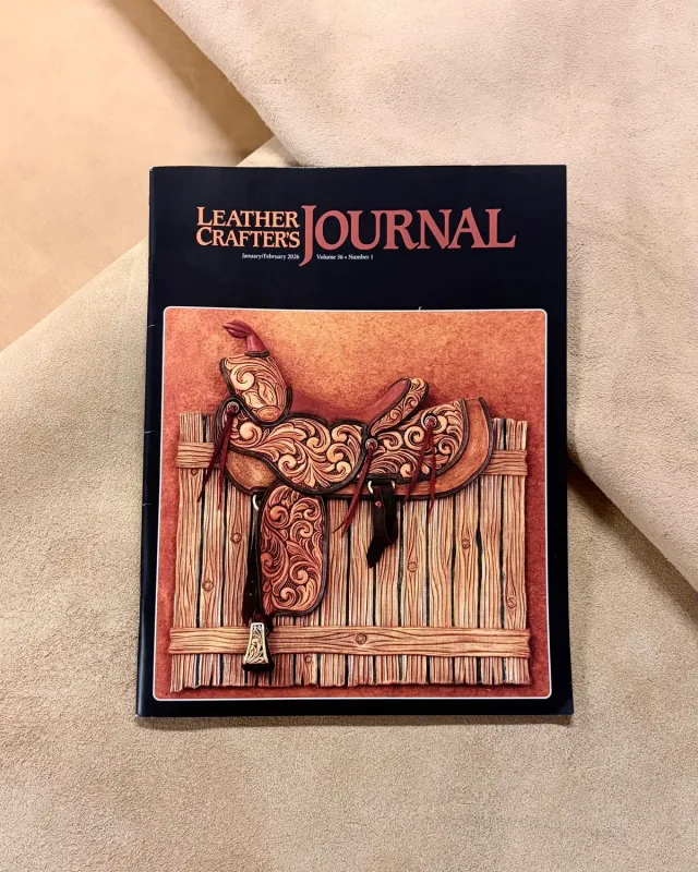 Leather House Leather Crafter's Journal 2026 Tijdschrift Jan-Feb