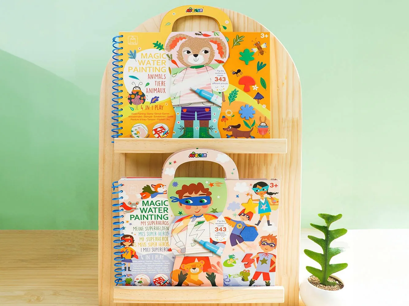 La Petite Epicerie magisch kleurboek bosdieren met pen