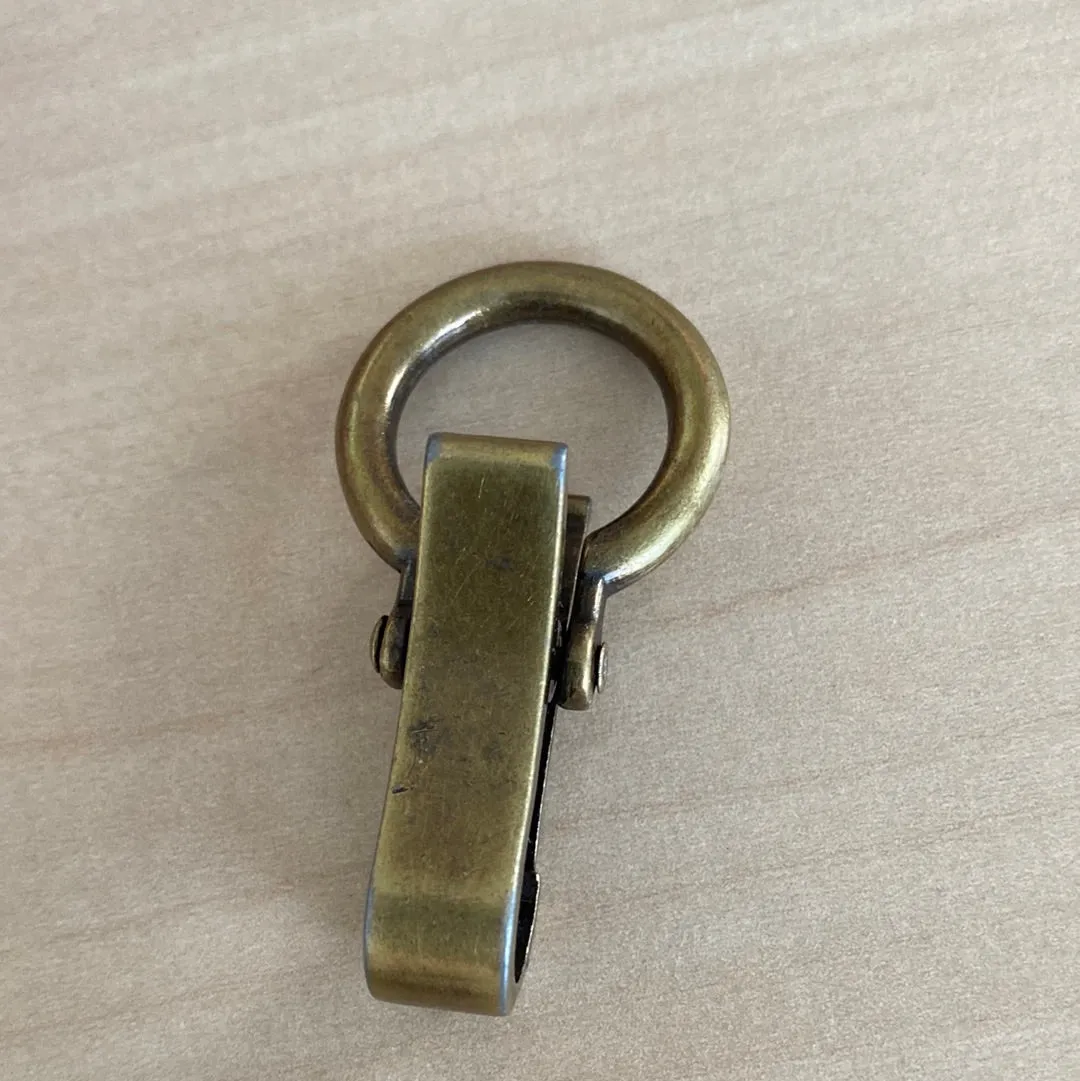 Leather House musketonhaak zilver 19 mm set van 2 metaal