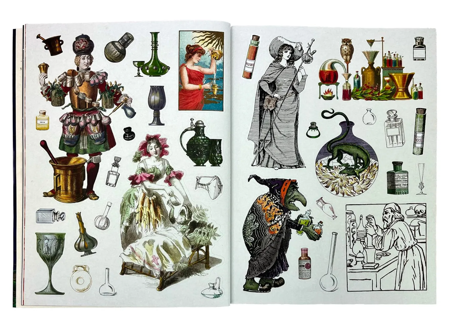 La Petite Epicerie Luke Herriott stickerboek ransom note letters