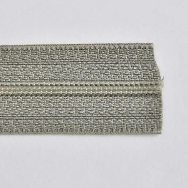 Leather House rits nylon lichtgrijs 4 mm per meter