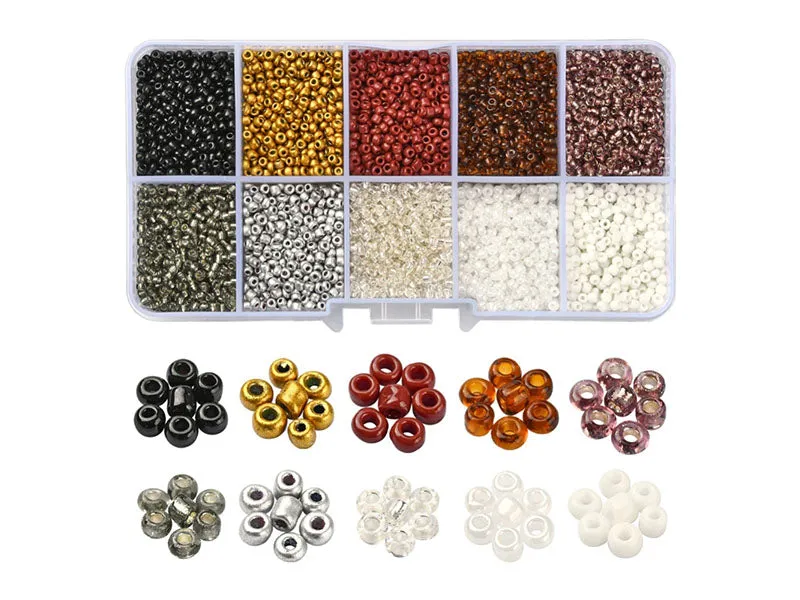 La Petite Epicerie rocailles kralendoos metaal 2,5 mm 8500 st