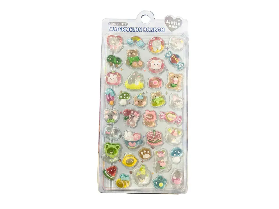 La Petite Epicerie Watermelon Bonbon 3D Stickers Goûter