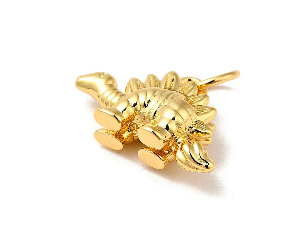 La Petite Epicerie Stegosaurus Bedel Goud 18K